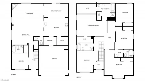 Floorplan - 4640 Meadowside Ter, High Point, NC 27265 photo 1 of 1