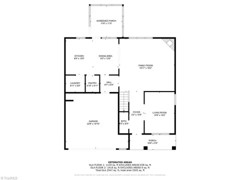 Floorplan - 6212 Hampton Chase Dr, Clemmons, NC 27012 photo 3 of 3