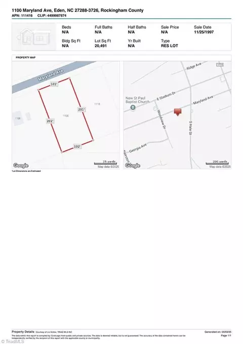 1100 Maryland Ave E, Eden, NC 27288