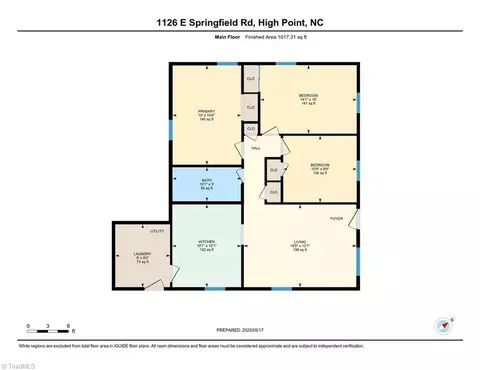 Floorplan - 1126 Springfield Rd E, High Point, NC 27263 photo 1 of 1