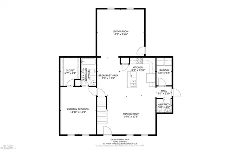 Floorplan - 148 Lauten Loop, Madison, NC 27025 photo 2 of 3
