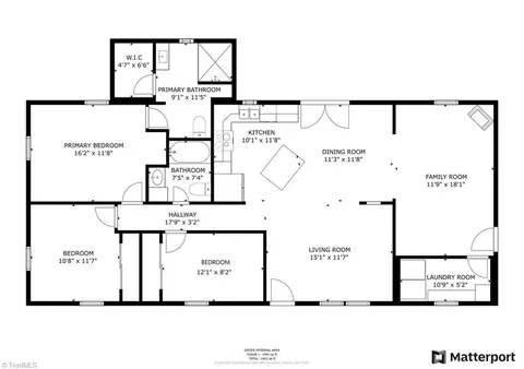 Floorplan - 115 Elaine St, Trinity, NC 27370 photo 1 of 1