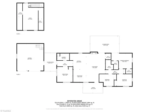 Floorplan - 3977 Shannon Dr, Trinity, NC 27370 photo 2 of 2