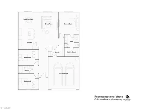 Floorplan - 322 Kingscote Way, King, NC 27021 photo 1 of 1