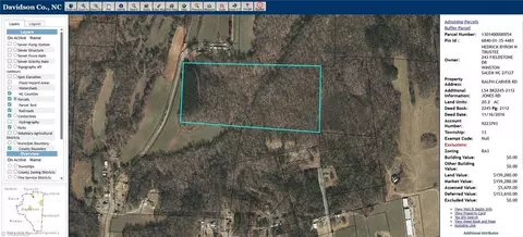 0 Ralph Craver Rd, Lexington, NC 27295