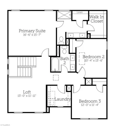 Floorplan - 5420 Rock Valley Dr, Trinity, NC 27370 photo 2 of 2