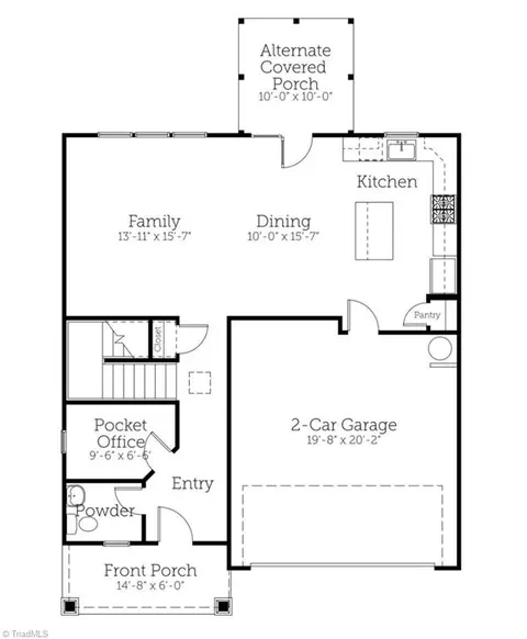 Floorplan - 5420 Rock Valley Dr, Trinity, NC 27370 photo 1 of 2
