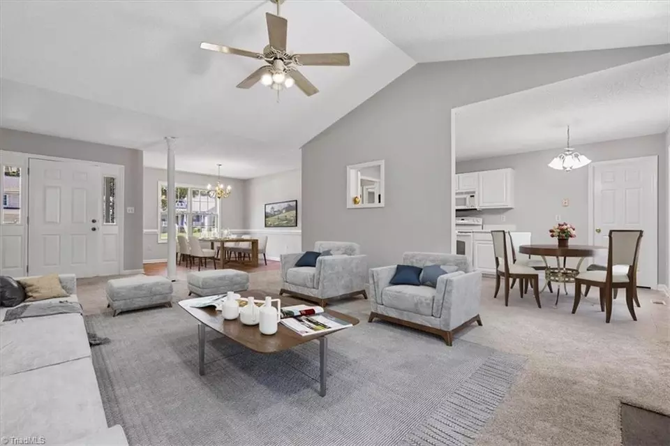 Living - 3018 Karlingdale Dr, Greensboro, NC 27455 photo 7 of 7