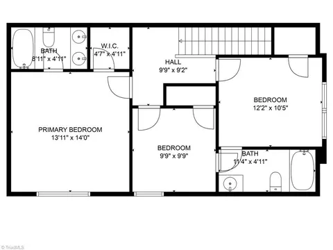 Floorplan - 428 Sandybrooke Dr, High Point, NC 27265 photo 2 of 3