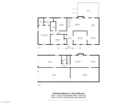 Floorplan - 3151 Broadview Dr, Pfafftown, NC 27040 photo 1 of 1