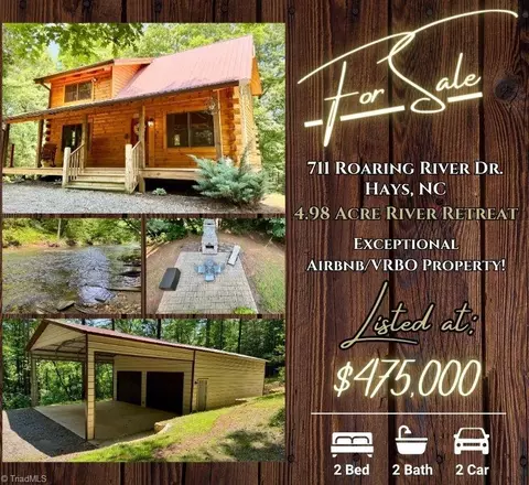 711 Roaring River Dr, Hays, NC 28635