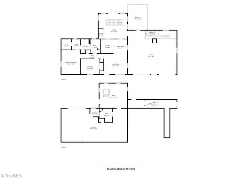 Floorplan - 1802 Slate Rd, King, NC 27021 photo 1 of 1