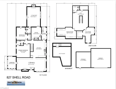 Floorplan - 827 Shell Rd, Thomasville, NC 27360 photo 1 of 1