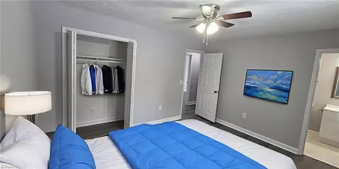 Bedroom - 3317 Coventry Forest Ln, King, NC 27021 photo 6 of 7