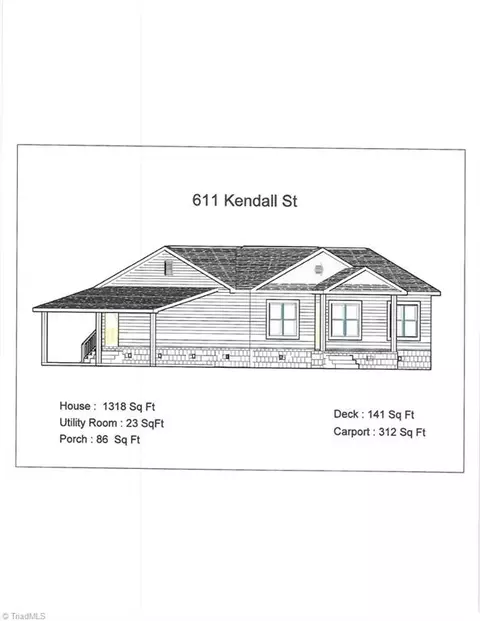 611 Kendall St, Eden, NC 27288