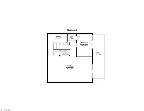 Floorplan - 1007 Wickliff Ave, High Point, NC 27262 photo 2 of 3