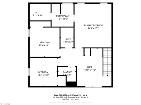 Floorplan - 752 Celtic Crossing Dr, High Point, NC 27265 photo 2 of 3
