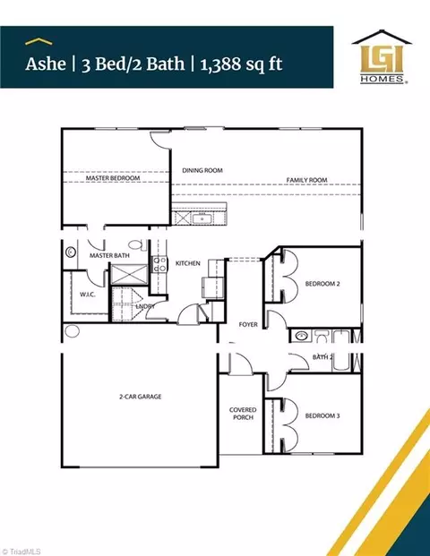 Floorplan - 216 Macintosh Dr, King, NC 27021 photo 1 of 1