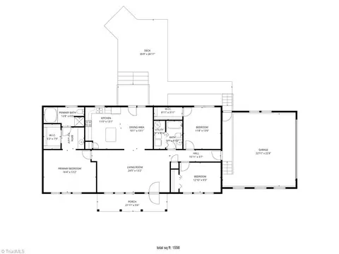 Floorplan - 173 A Marshall Smith Rd, Colfax, NC 27235 photo 1 of 1