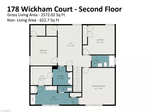 Floorplan - 178 Wickham Ct, Clemmons, NC 27012 photo 2 of 2