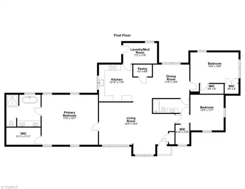 Floorplan - 9272 Us Highway 64, Trinity, NC 27370 photo 1 of 1