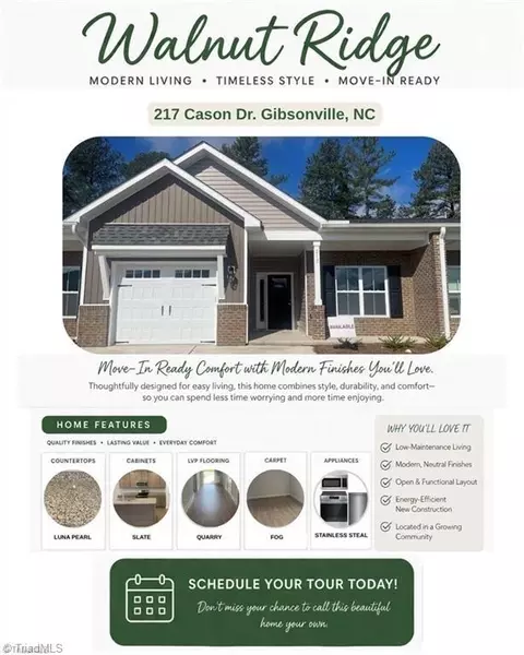 217 Cason Dr, Gibsonville, NC 27249