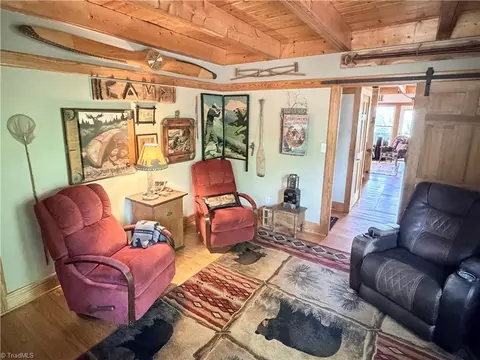 Living - 147 Fairview Dr, Traphill, NC 28685 photo 5 of 5