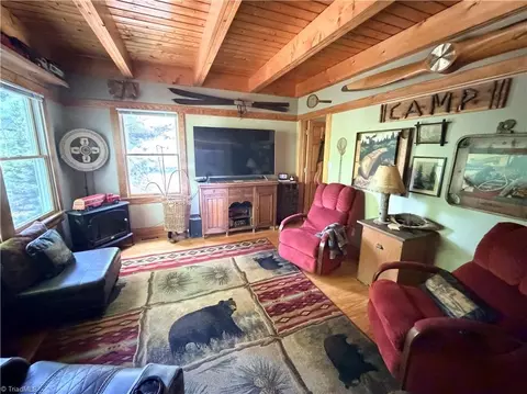 Living - 147 Fairview Dr, Traphill, NC 28685 photo 4 of 5