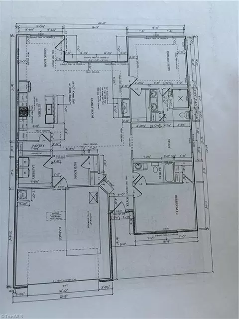 Floorplan - 3443 Willowcrest St, High Point, NC 27265 photo 1 of 1