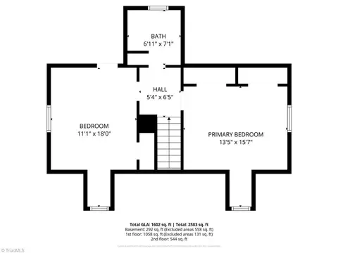 Floorplan - 1740 Harper Spring Dr, Clemmons, NC 27012 photo 2 of 3