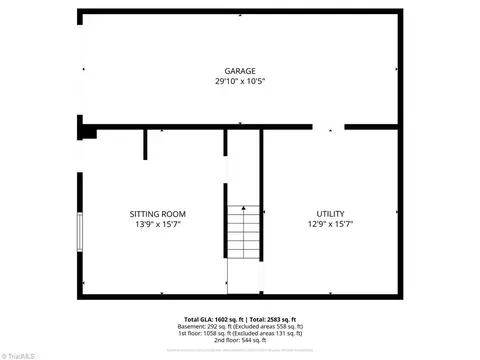 Floorplan - 1740 Harper Spring Dr, Clemmons, NC 27012 photo 3 of 3