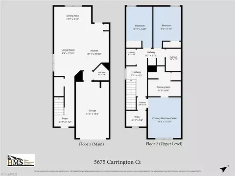 Floorplan - 5675 Carrington Ct, Trinity, NC 27370 photo 1 of 1