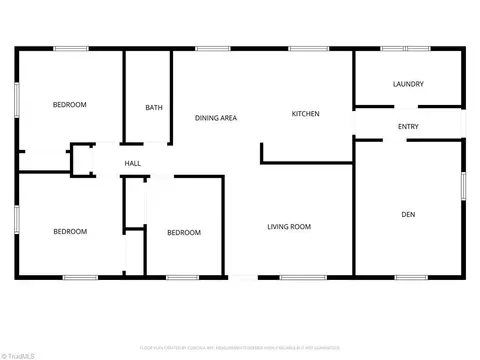 Floorplan - 4950 Fairview Ct, Trinity, NC 27370 photo 1 of 1