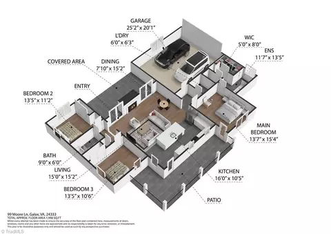 Floorplan - 99 Moore Ln, Galax, VA 24333 photo 1 of 1