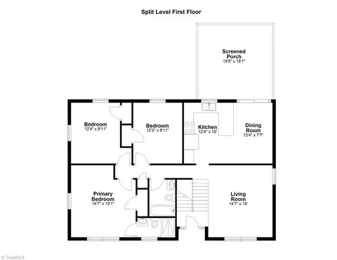 Floorplan - 3673 Pine Ridge Dr, Trinity, NC 27370 photo 1 of 2