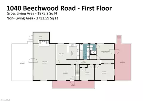 Floorplan - 1040 Beechwood Rd, King, NC 27021 photo 1 of 1