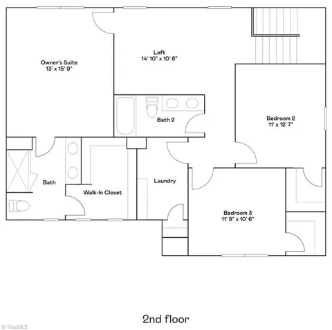 Floorplan - 118 Primrose St, King, NC 27021 photo 2 of 2
