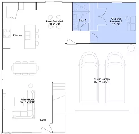 Floorplan - 126 Primrose St, King, NC 27021 photo 1 of 2