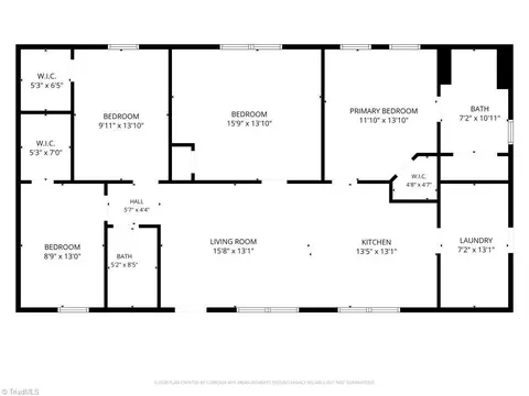 Floorplan - 505 Addor Rd, Pinebluff, NC 28373 photo 1 of 1