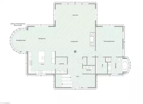 Floorplan - 408 Echo High Rd, Franklin, NC 28734 photo 3 of 3
