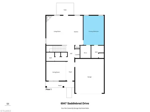 Floorplan - 6947 Saddlebred Dr, Trinity, NC 27370 photo 1 of 1