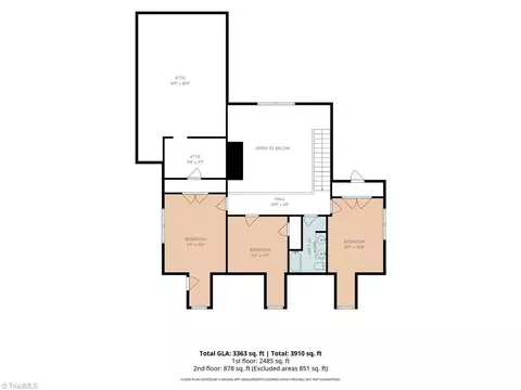 Floorplan - 8908 Cedar Spring Dr, Colfax, NC 27235 photo 2 of 2