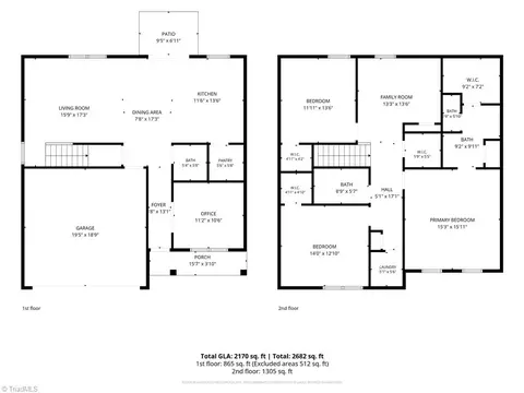 Floorplan - 5140 Payne St, Trinity, NC 27370 photo 3 of 3