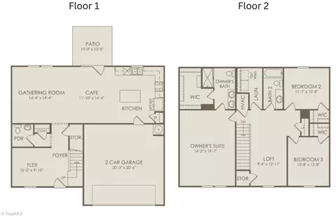 Floorplan - 404 Chesney Pl, Thomasville, NC 27360 photo 1 of 1