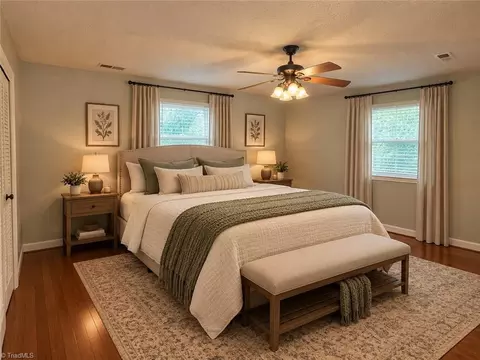 Bedroom - 158 Border Ln, Pinnacle, NC 27043 photo 3 of 5