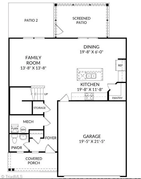Floorplan - 4074 Stallion St, High Point, NC 27262 photo 1 of 1