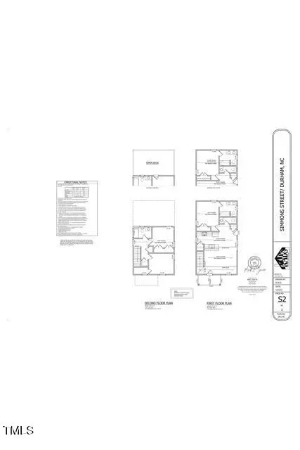 Floorplan - 1105 Simmons St, Durham, NC 27701 photo 2 of 2