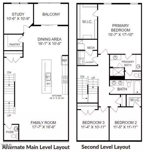 Floorplan - 419 Wait Ave #200, Wake Forest, NC 27587 photo 1 of 1