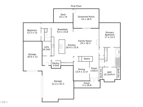 Floorplan - 900 Harrison Ridge Rd, Wake Forest, NC 27587 photo 1 of 2