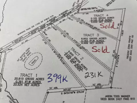 0 Burgess Road Tract #2, Middlesex, NC 27557
